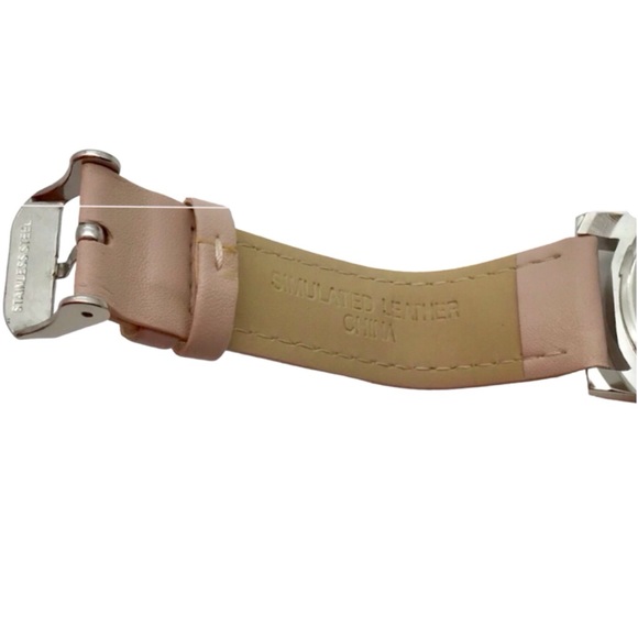 Pink Faux Leather Band Watch (NWOT) - Picture 5 of 7